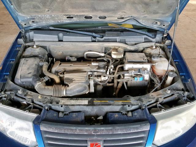 1G8AL55F96Z149320 - 2006 SATURN ION LEVEL BLUE photo 7