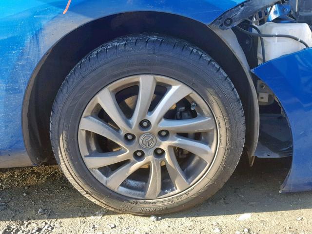 JM1BL1L81C1609636 - 2012 MAZDA 3 I BLUE photo 9