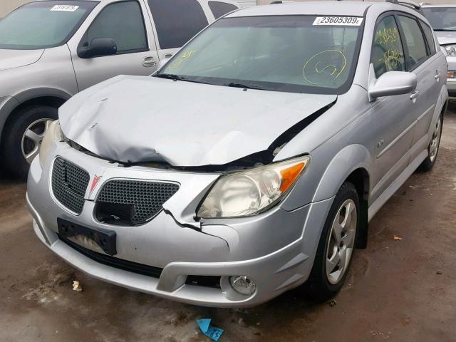 5Y2SL65836Z404349 - 2006 PONTIAC VIBE SILVER photo 2