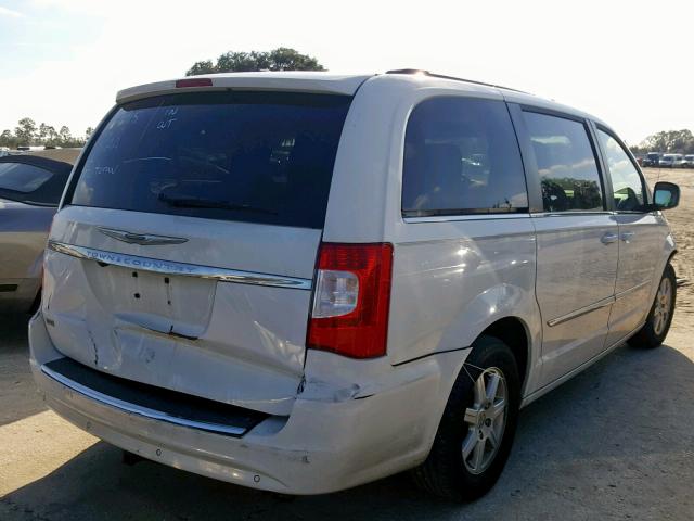 2A4RR5DG6BR665053 - 2011 CHRYSLER TOWN & COU WHITE photo 4