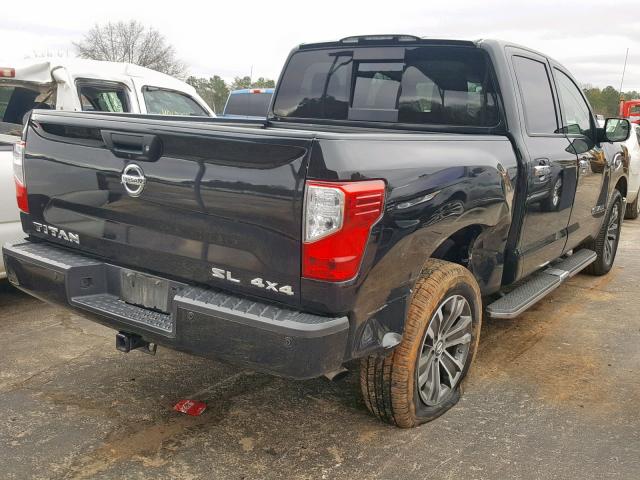 1N6AA1E58HN539067 - 2017 NISSAN TITAN SV BLACK photo 4