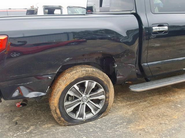 1N6AA1E58HN539067 - 2017 NISSAN TITAN SV BLACK photo 9