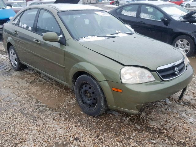 KL5JD56Z06K300958 - 2006 SUZUKI FORENZA GREEN photo 1