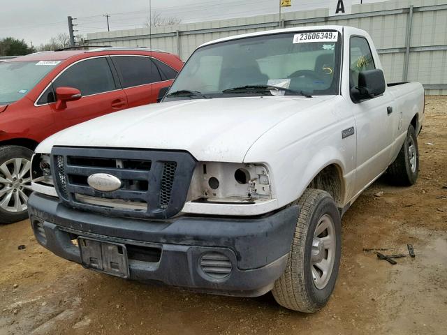 1FTYR10D48PB10005 - 2008 FORD RANGER WHITE photo 2