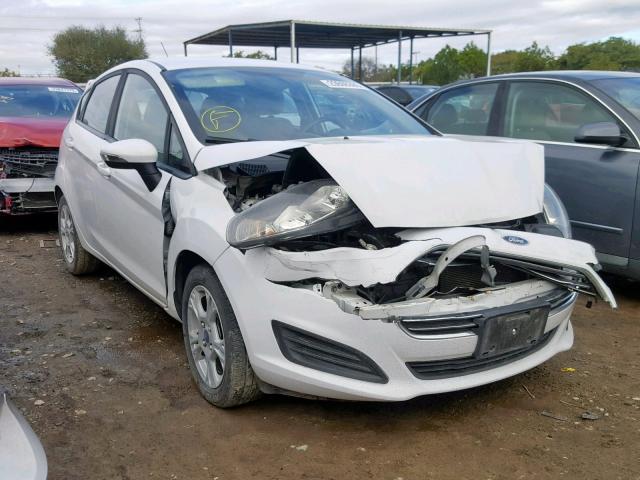 3FADP4EJ0FM158890 - 2015 FORD FIESTA SE WHITE photo 1