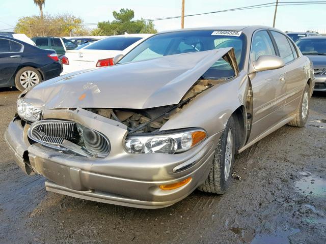 1G4HP54K85U193064 - 2005 BUICK LESABRE CU TAN photo 2