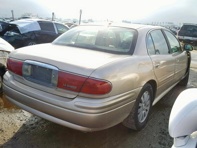 1G4HP54K85U193064 - 2005 BUICK LESABRE CU TAN photo 4