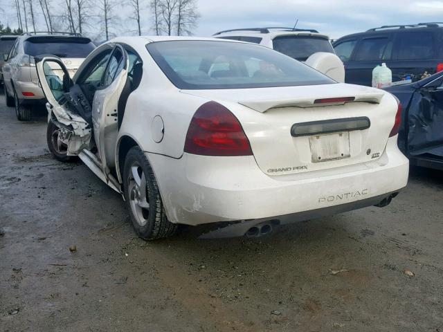 2G2WR524241366232 - 2004 PONTIAC GRAND PRIX WHITE photo 3