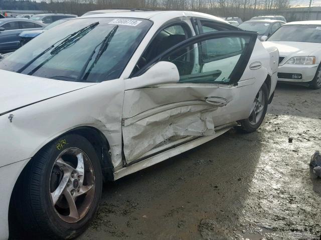 2G2WR524241366232 - 2004 PONTIAC GRAND PRIX WHITE photo 9