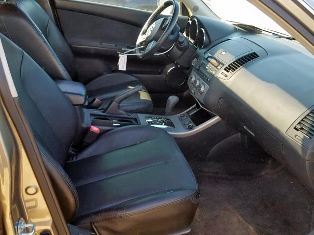 1N4BL11D75C951878 - 2005 NISSAN ALTIMA SE GOLD photo 5