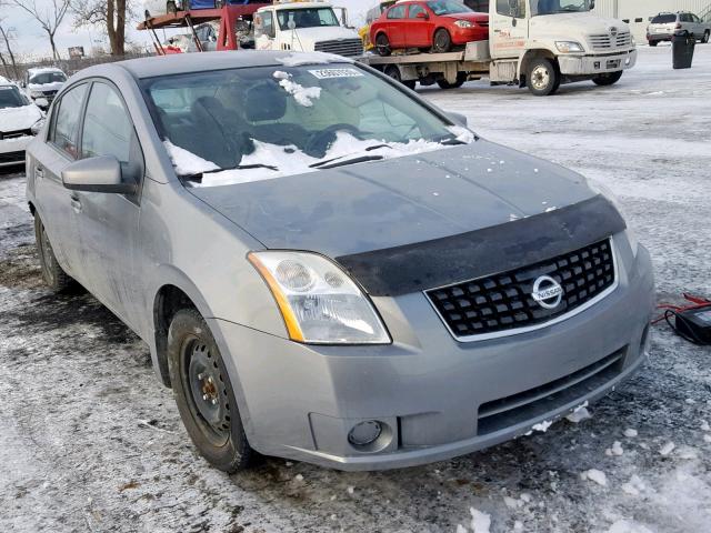 3N1AB61EX8L663430 - 2008 NISSAN SENTRA 2.0 GRAY photo 1