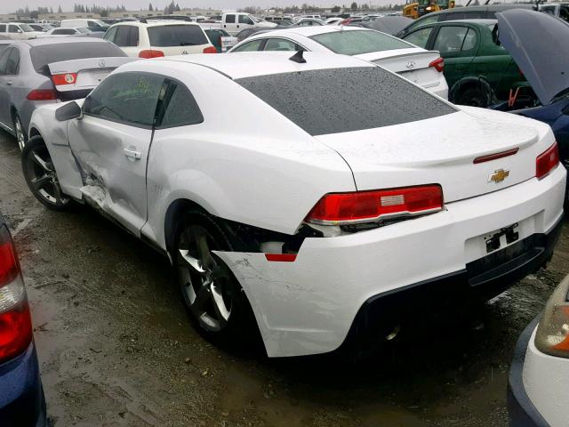 2G1FA1E3XE9240923 - 2014 CHEVROLET CAMARO LS WHITE photo 3