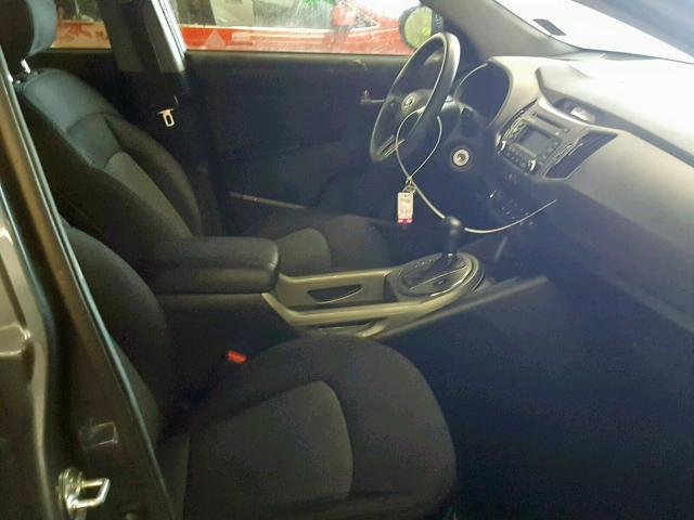 KNDPBCACXE7595893 - 2014 KIA SPORTAGE L BLUE photo 5