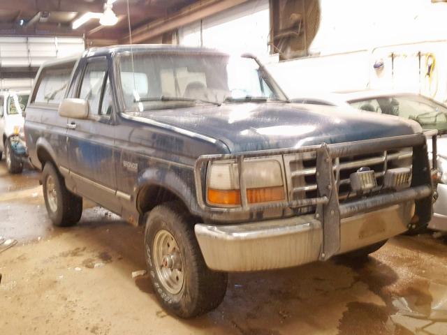 1FMEU15NXRLA54577 - 1994 FORD BRONCO U10 BLUE photo 1