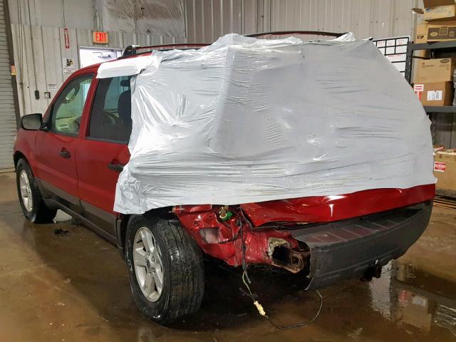 1FMYU03175KE17795 - 2005 FORD ESCAPE XLT 红色 照片 3