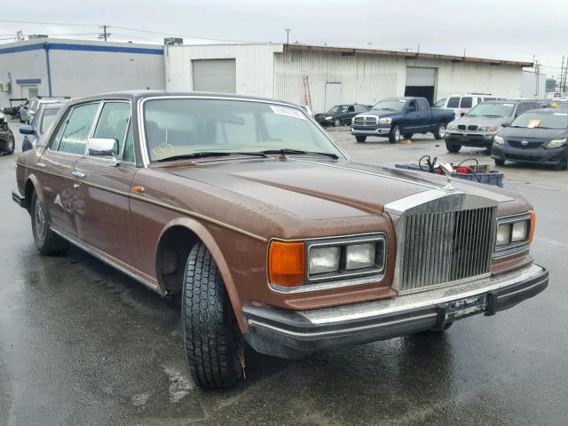 SCAZN42A8HCX16636 - 1987 ROLLS-ROYCE SILVER SPU BROWN photo 1