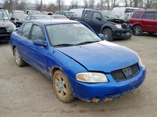 3N1CB51D36L553410 - 2006 NISSAN SENTRA 1.8 BLUE photo 1