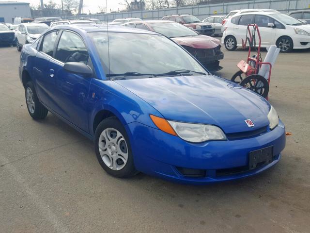 1G8AM12F23Z206155 - 2003 SATURN ION LEVEL BLUE photo 1