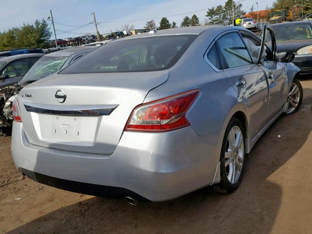 1N4BL3APXDC184872 - 2013 NISSAN ALTIMA 3.5 SILVER photo 4