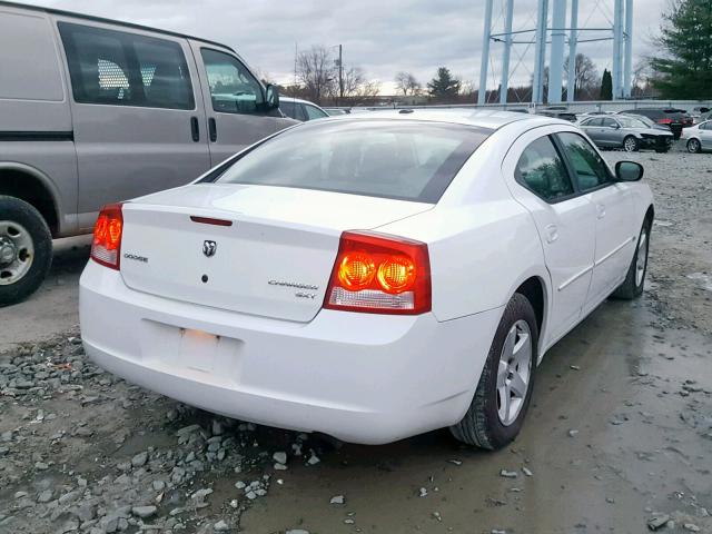 2B3CA3CV5AH285814 - 2010 DODGE CHARGER SX WHITE photo 4