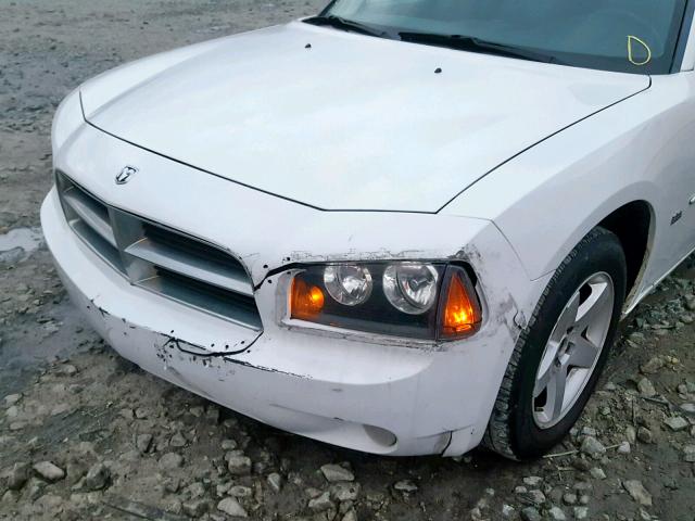 2B3CA3CV5AH285814 - 2010 DODGE CHARGER SX WHITE photo 9