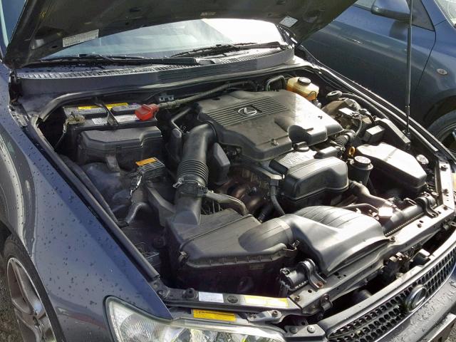 JTHBD192930077069 - 2003 LEXUS IS 300 SILVER photo 9