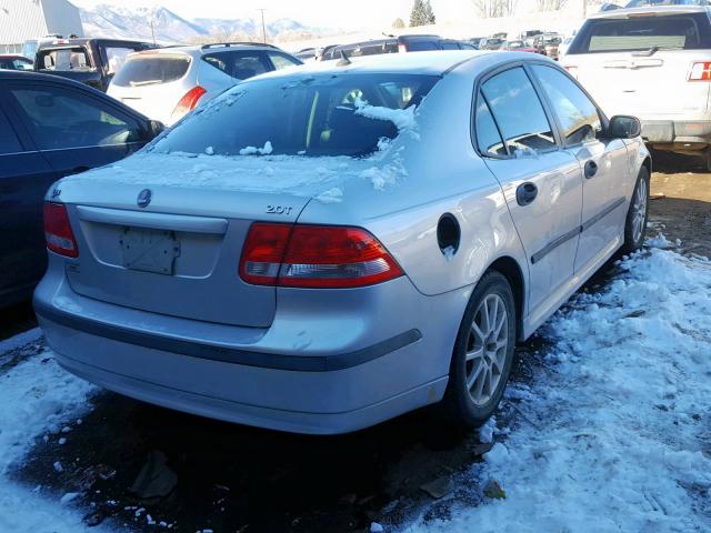 YS3FD49Y241000153 - 2004 SAAB 9-3 ARC GRAY photo 4