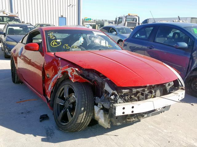 JN1AZ34E93T006029 - 2003 NISSAN 350Z COUPE RED photo 1