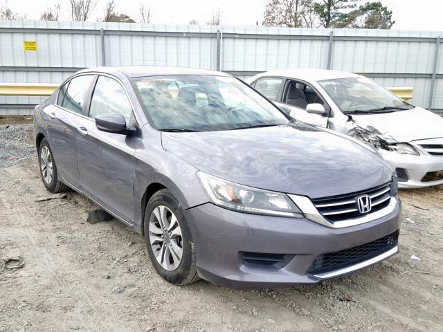 1HGCR2F37EA144308 - 2014 HONDA ACCORD LX CHARCOAL photo 1