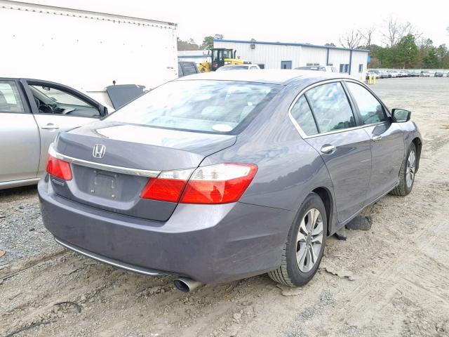 1HGCR2F37EA144308 - 2014 HONDA ACCORD LX CHARCOAL photo 4