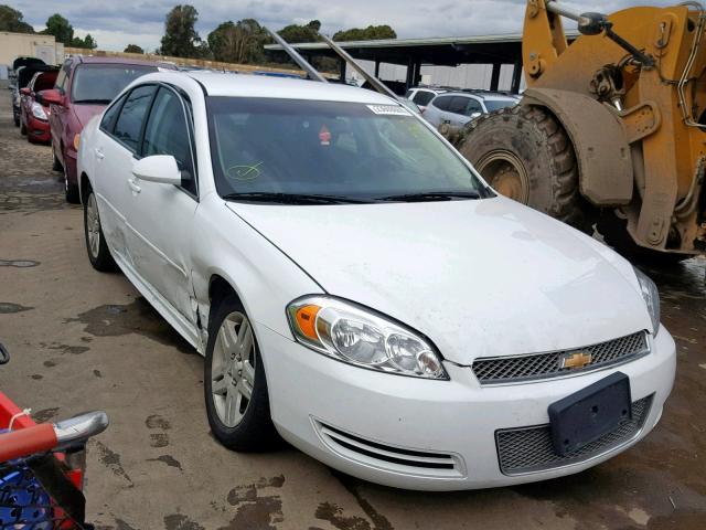 2G1WB5E32G1180237 - 2016 CHEVROLET IMPALA LIM WHITE photo 1