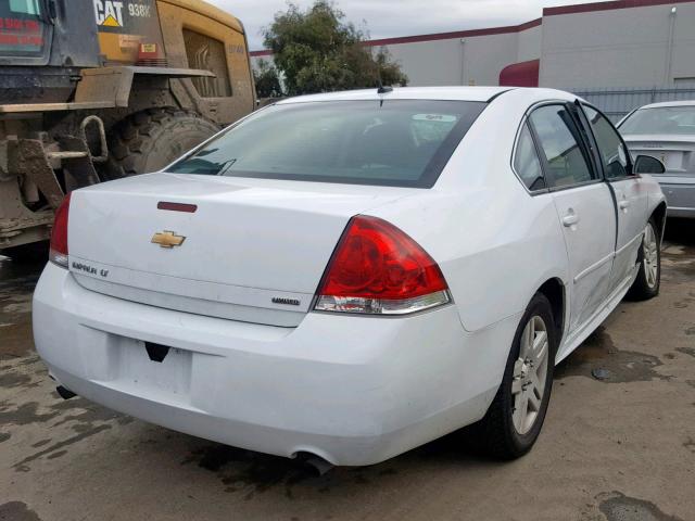 2G1WB5E32G1180237 - 2016 CHEVROLET IMPALA LIM WHITE photo 4