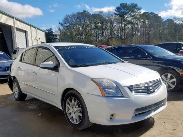 3N1AB6AP0CL747170 - 2012 NISSAN SENTRA 2.0 WHITE photo 1