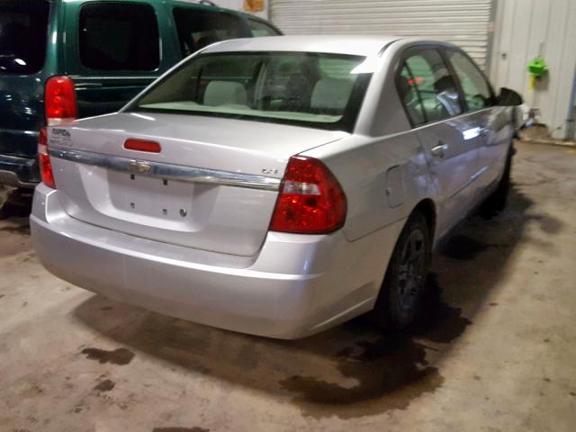 1G1ZS58F67F155613 - 2007 CHEVROLET MALIBU LS 银色 照片 4