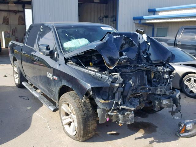 1C6RR6MT8DS650748 - 2013 RAM 1500 SPORT BLACK photo 1