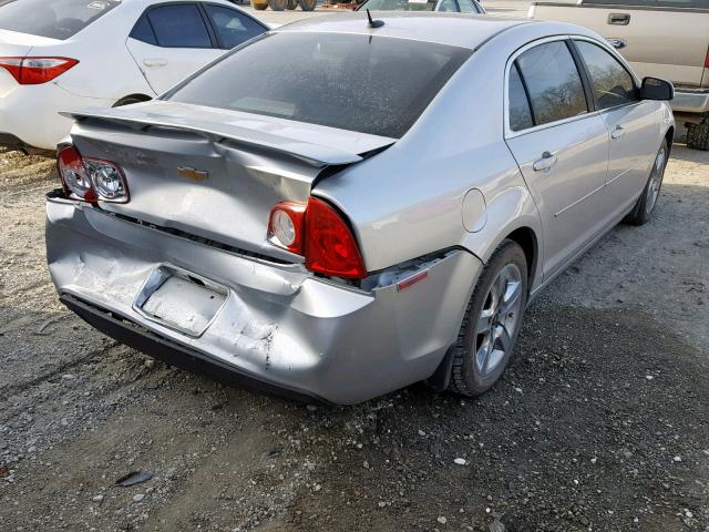 1G1ZH57B794163344 - 2009 CHEVROLET MALIBU 1LT 银色 照片 4