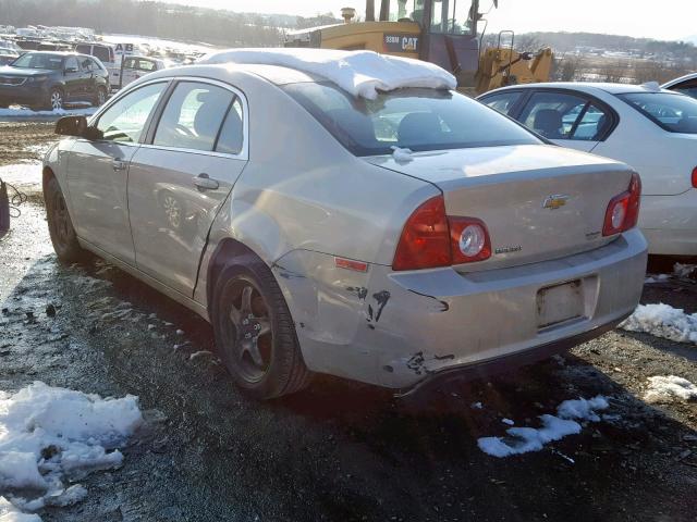 1G1ZB5E04CF199054 - 2012 CHEVROLET MALIBU LS GOLD photo 3