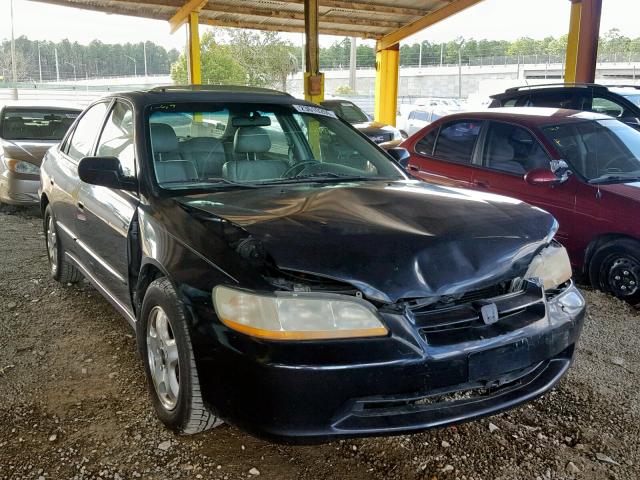 1HGCG1651YA031962 - 2000 HONDA ACCORD EX შავი ფოტო 1