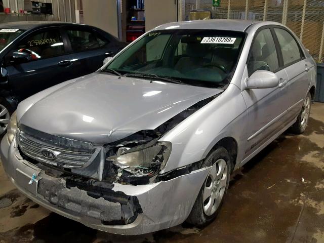 KNAFE121475465236 - 2007 KIA SPECTRA EX SILVER photo 2