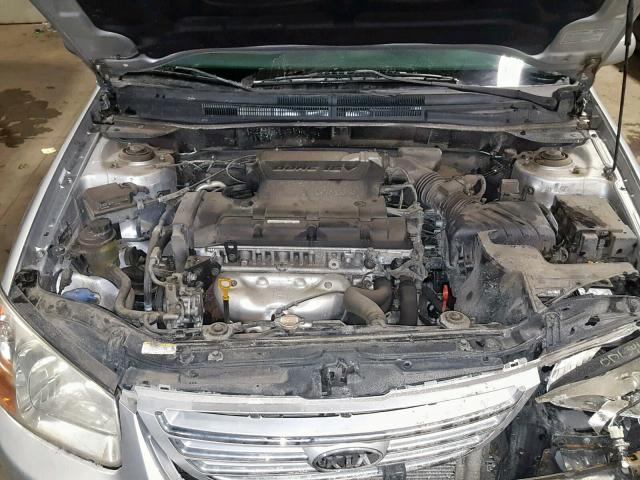 KNAFE121475465236 - 2007 KIA SPECTRA EX SILVER photo 7