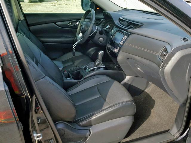 5N1AT2MT2HC855817 - 2017 NISSAN ROGUE S BLACK photo 5