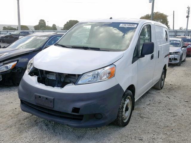 3N6CM0KN1EK691062 - 2014 NISSAN NV200 2.5S WHITE photo 2