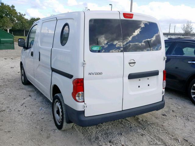 3N6CM0KN1EK691062 - 2014 NISSAN NV200 2.5S WHITE photo 3