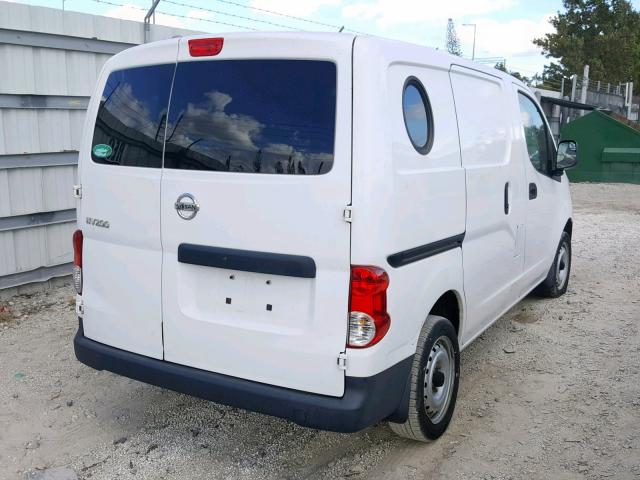 3N6CM0KN1EK691062 - 2014 NISSAN NV200 2.5S WHITE photo 4