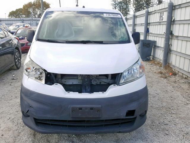 3N6CM0KN1EK691062 - 2014 NISSAN NV200 2.5S WHITE photo 9