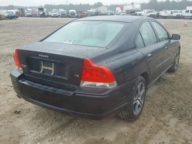 YV1RS547862547319 - 2006 VOLVO S60 T5 BLACK photo 4