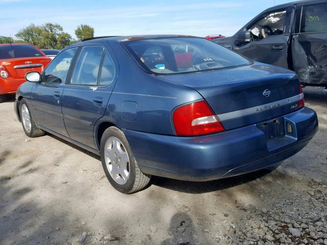 1N4DL01A61C134131 - 2001 NISSAN ALTIMA GXE BLUE photo 3