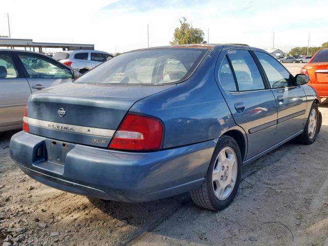 1N4DL01A61C134131 - 2001 NISSAN ALTIMA GXE BLUE photo 4