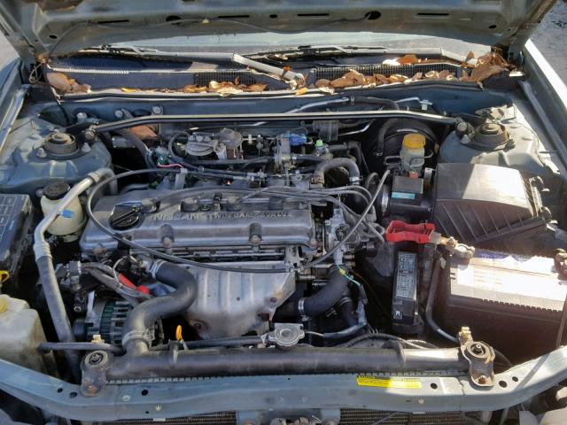 1N4DL01A61C134131 - 2001 NISSAN ALTIMA GXE BLUE photo 7