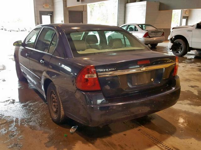 1G1ZS58F97F185401 - 2007 CHEVROLET MALIBU LS ლურჯი ფოტო 3